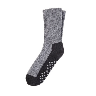 Damensocken antirutsch, grau, 2 Paar (Größe: 39-42)