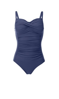 Orbisana Badeanzug "Slim", marineblau (Größe: XL)