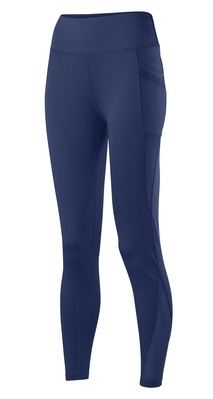 Orbisana Damen-Sportleggings, blau (Größe: L)